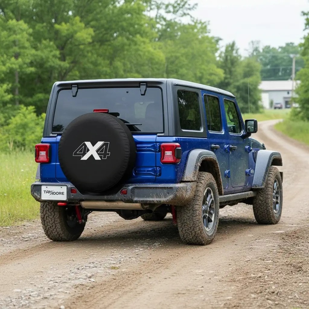 4x4 Baskılı Stepne Kılıfı